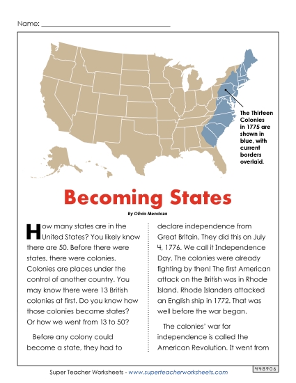 Becoming States