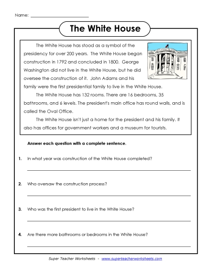 The White House (Short, Nonfiction)