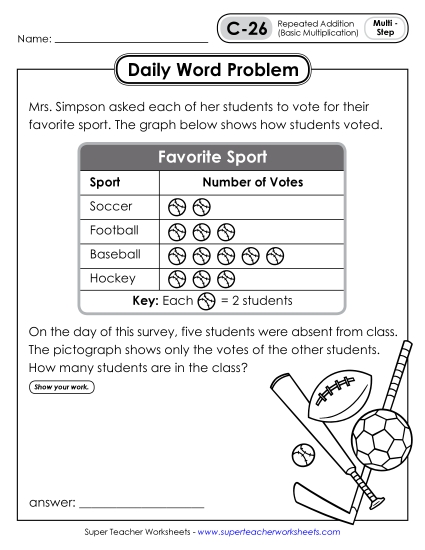 Daily Word Problems Classroom Teaching Material Daily Word Problems Classroom Teaching Material