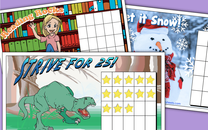Printable Sticker Charts Printable Sticker Charts